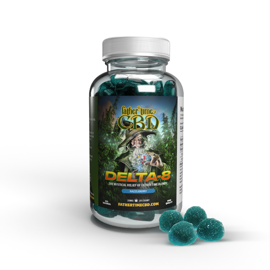 25 mg Delta-8 30 ct. Razzleberry Gummies